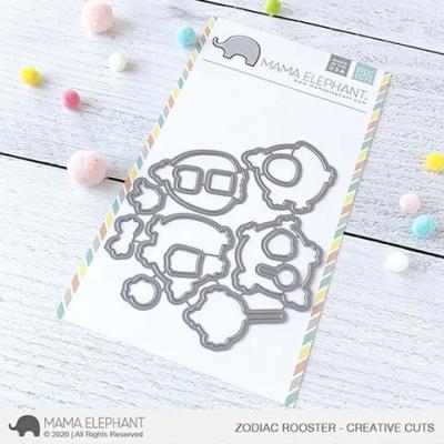 Mama Elephant Creative Cuts - Zodiac Rooster